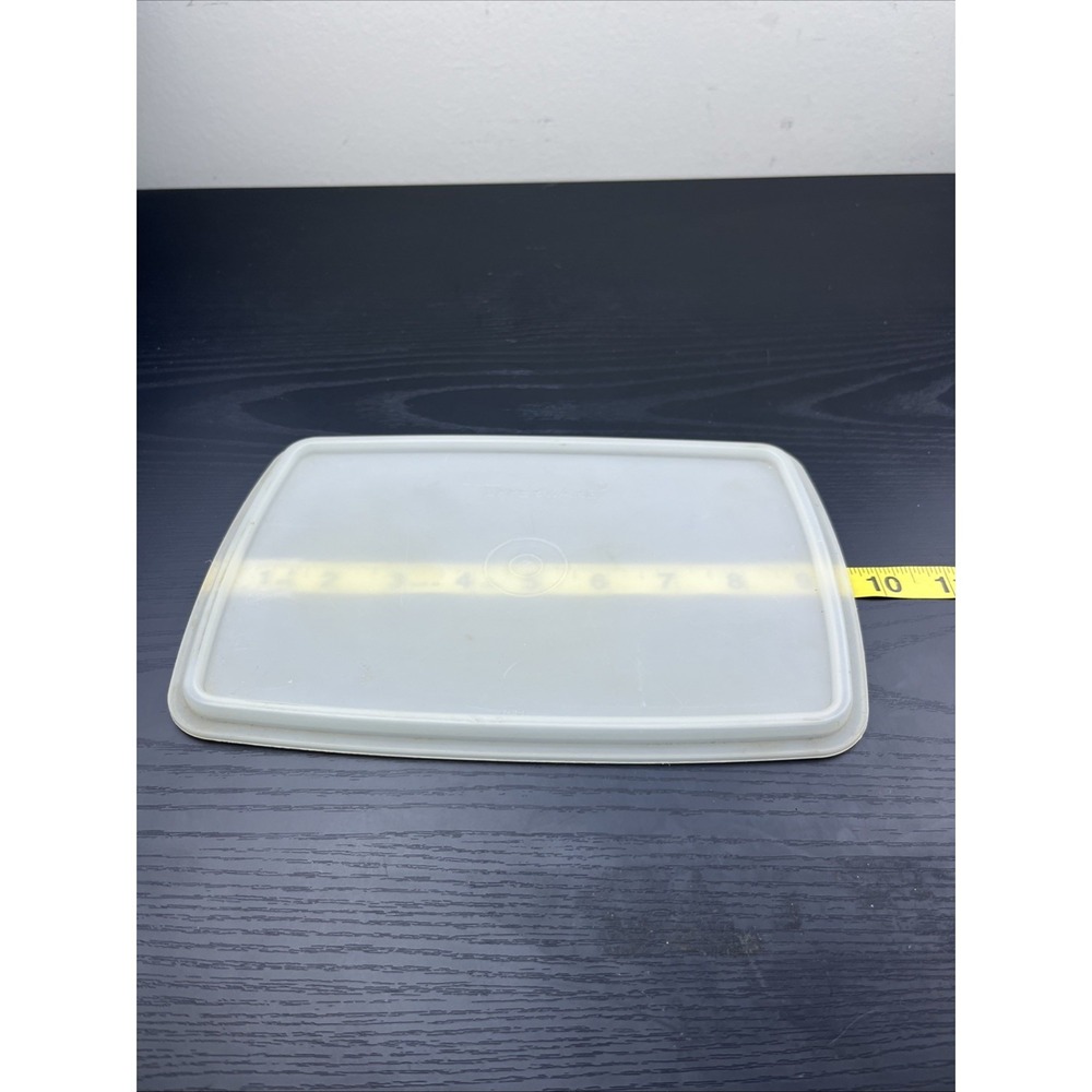 Vintage Tupperware 769-1 Rectangle Replacement Lid Cover Seal USA - Picture 6 of 7